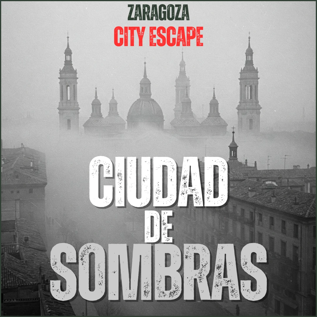 Cartel de Zaragoza Ciudad de Sombras